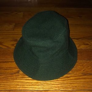 Vintage Woolrich Wool Forest Green Bucket Hat